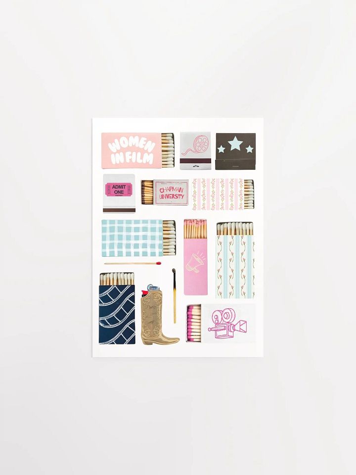 Wif Matchbook Poster product image (1)