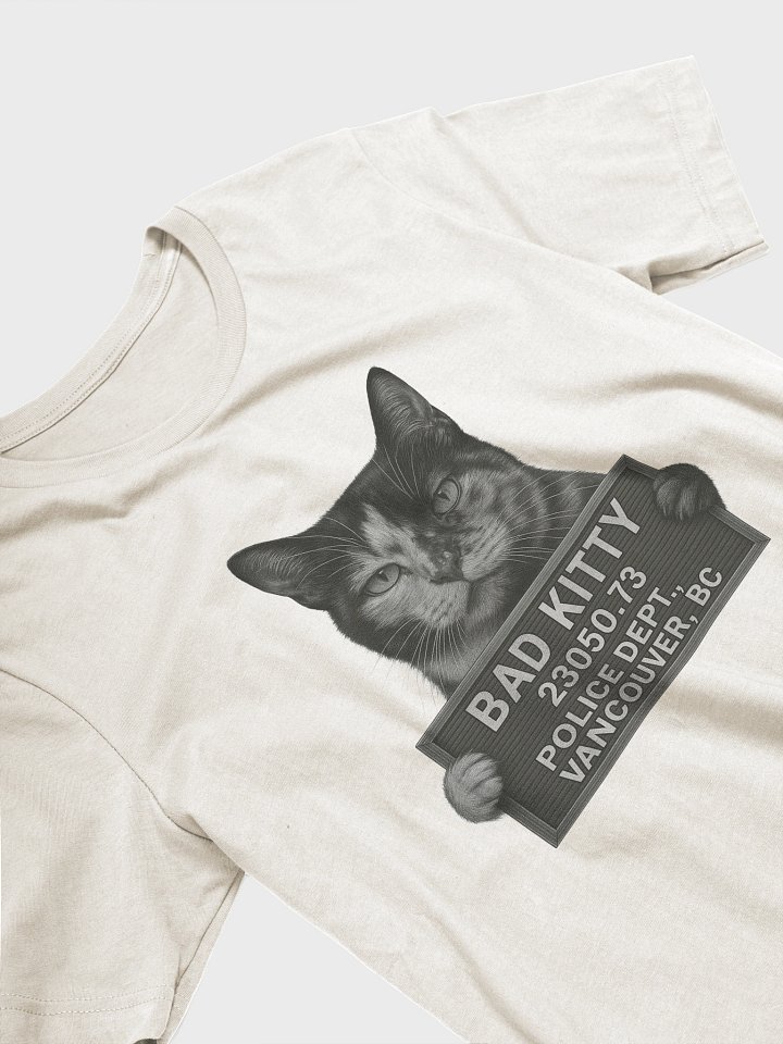 "BAD KITTY" / T-SHIRT WITH PERSONALIZED NAME product image (1)
