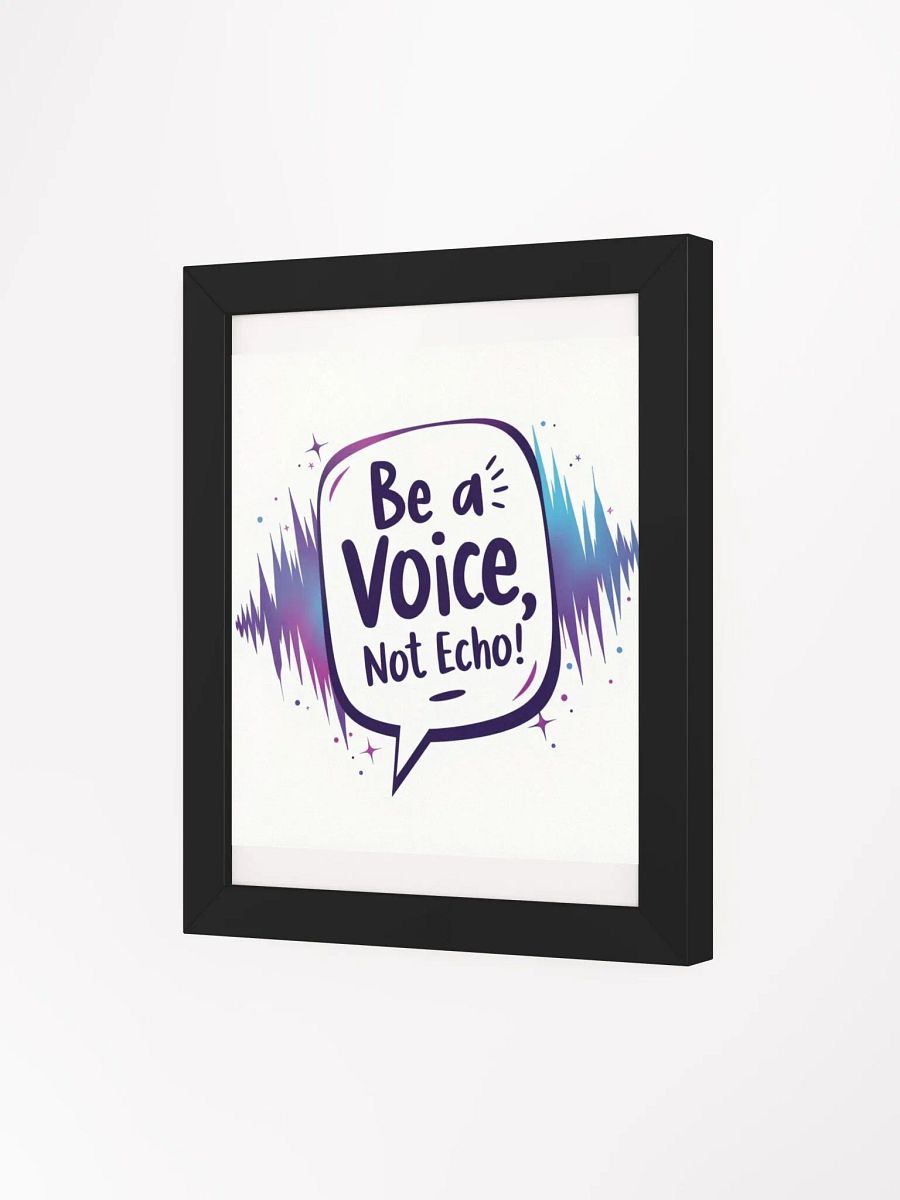 Echo Motivational Framed Poster product image (81)