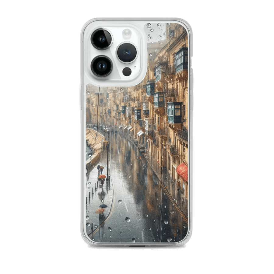 Rainy City Reflection iPhone® Case | AI Design product image (2)