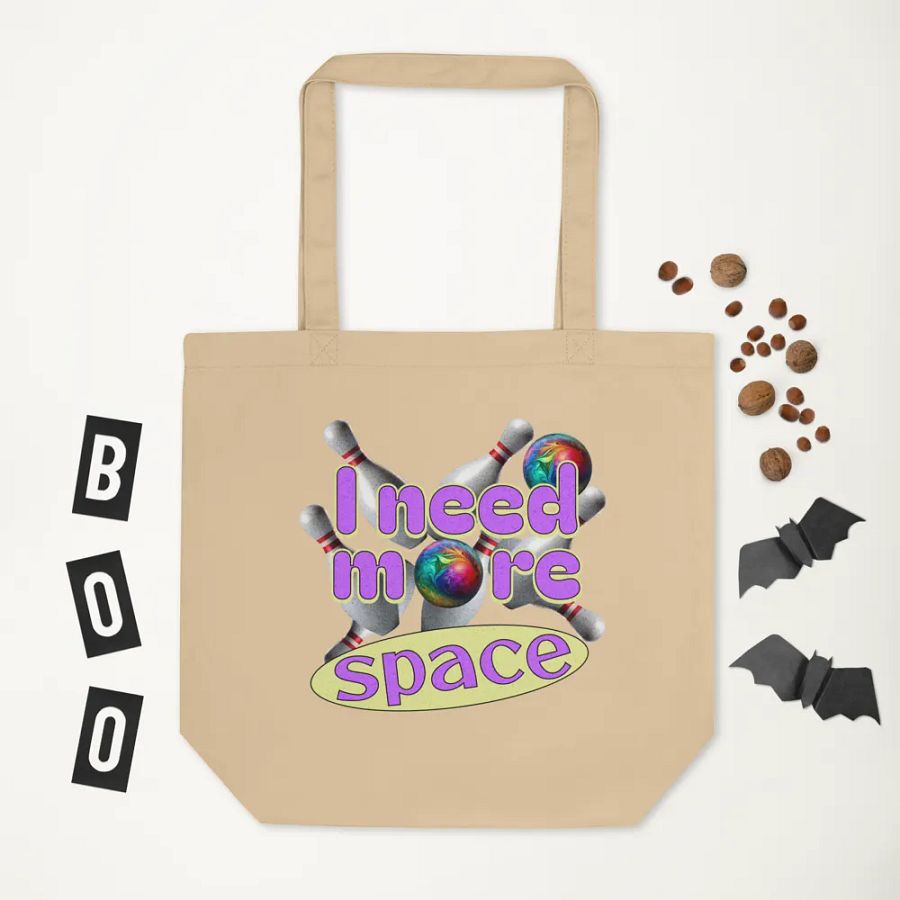 I Need More Space Bowling Tote Bag product image (5)