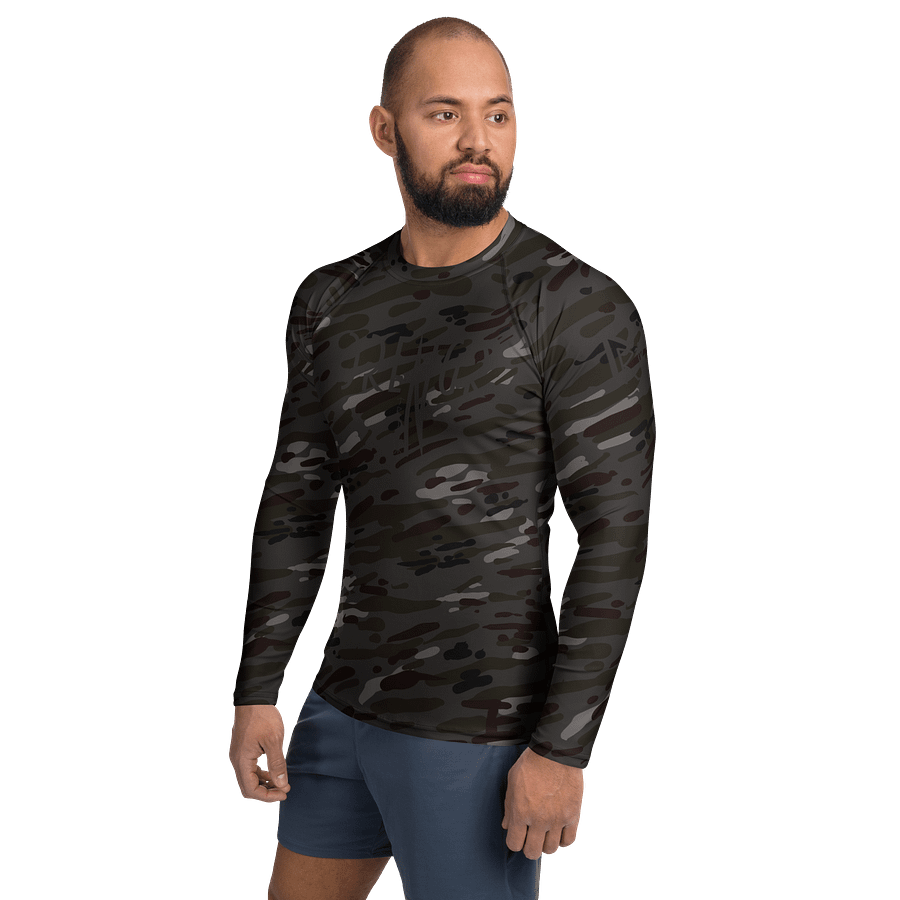 DRENGR Night Camo Long Rash Guard product image (3)
