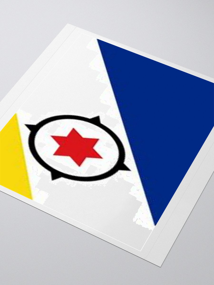 Exclusive Bonaire Flag Kiss-Cut Stickers - High-Quality Vinyl, Multiple Sizes product image (7)