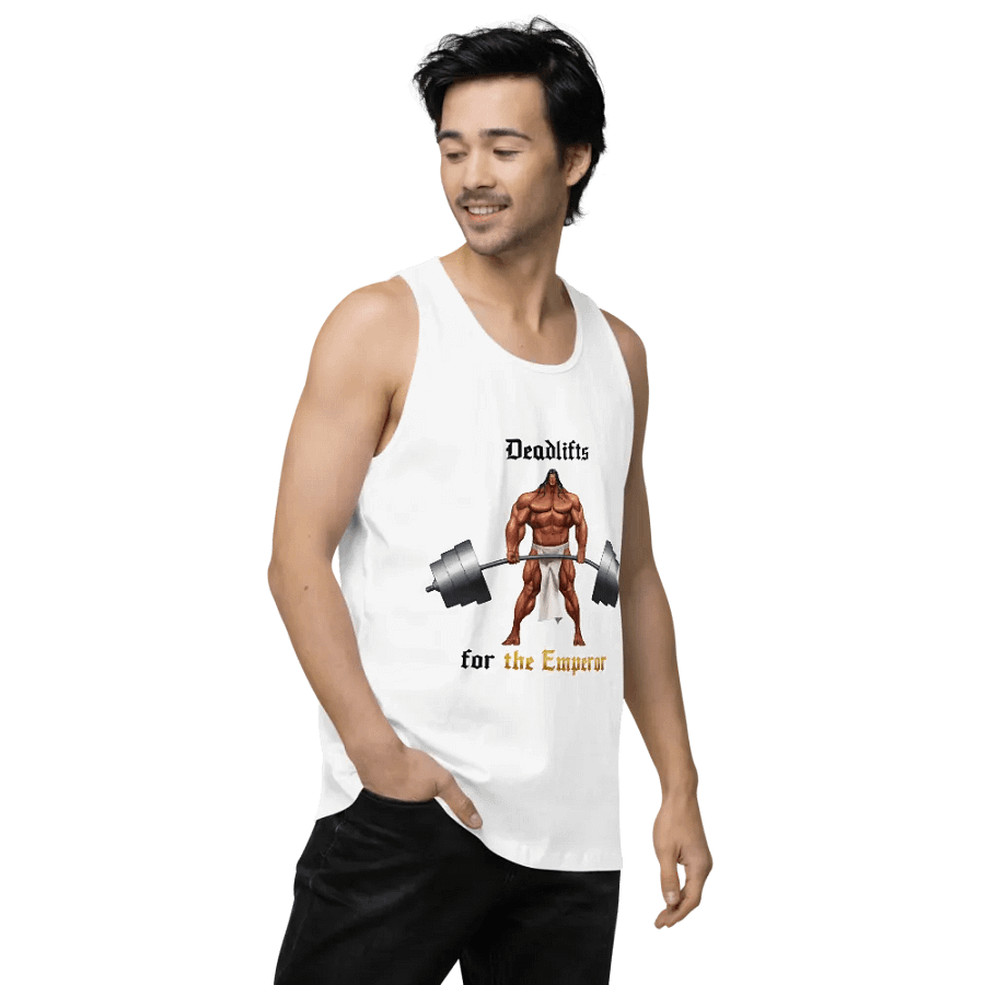 Deadlifts For The EMPEROR - Tank product image (129)