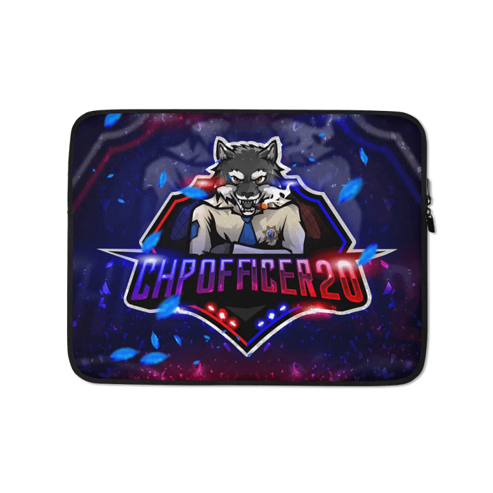 Neon Wolf Chief Laptop Sleeve product image (1)