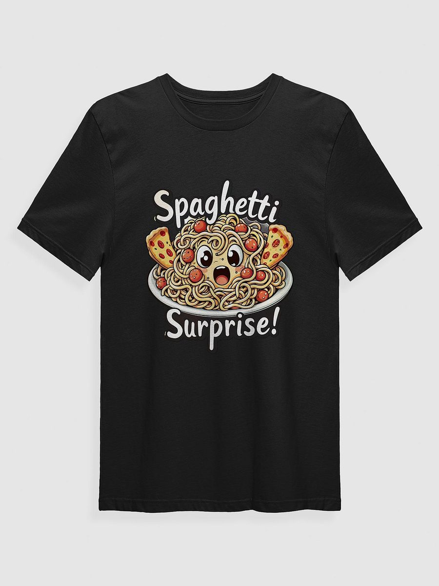Quirky Spaghetti Face T-Shirt – Supersoft Funny Food Tee for Artistic Adults & Teens product image (3)