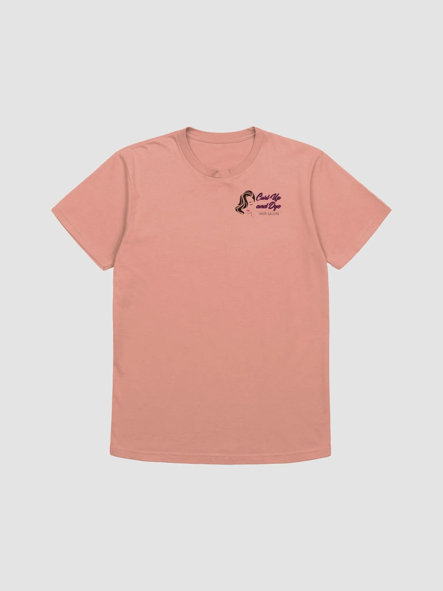 Curl Up & Dye Hair Salon T-Shirt product image (2)
