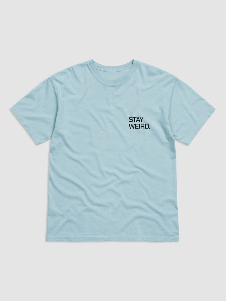 Stay Weird Bunny - Black Print shirt product image (2)