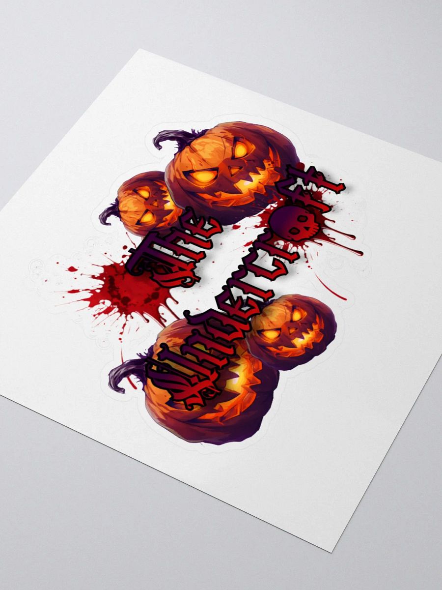 Sinister Jack-O'-Lantern Sticker product image (9)