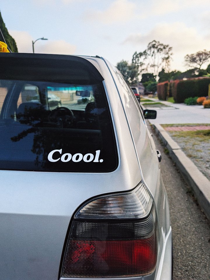 Coool. Decal - 6" product image (2)