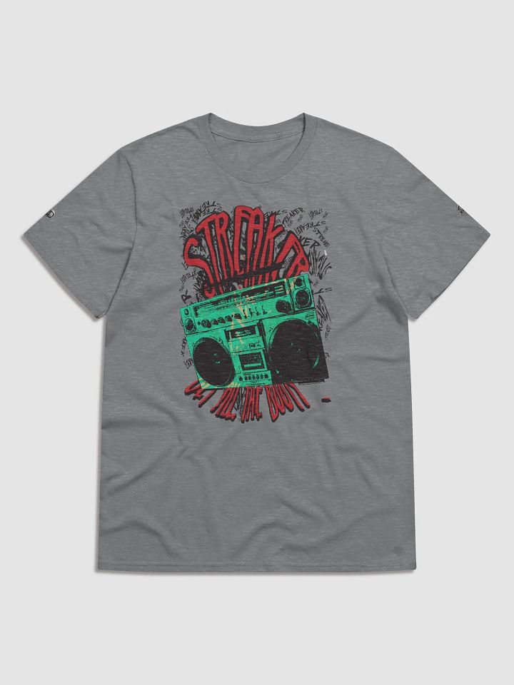 Streakers - Eighties Boom Box - GREEN | Lightweight Fashion T-Shirt product image (2)