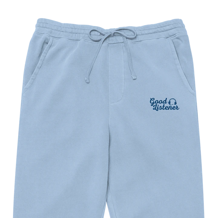 Powder Blue Good Listener Logo Sweats product image (1)