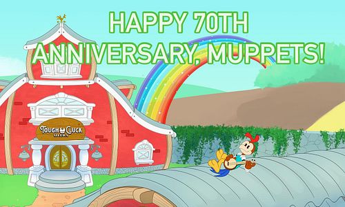 70 years later, and we’re still singin’ songs about #rainbows!  Happy 70th Anniversary to #TheMuppets

#ChuckyChicken #Rainbo...