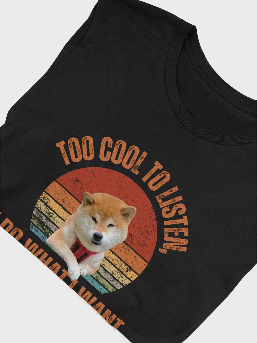 Rebel Shiba Inu Graphic Tee product image (3)