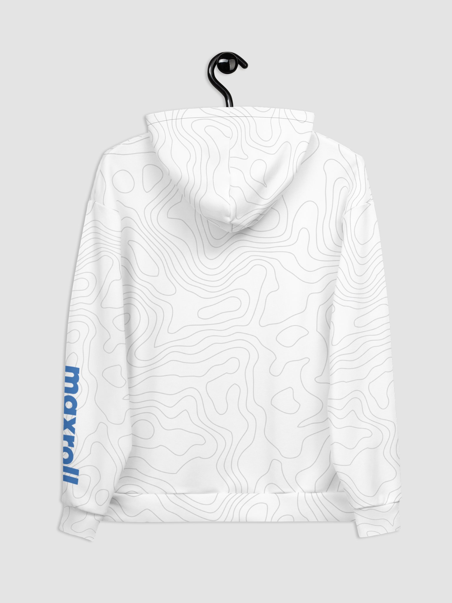 Maxroll Abstract White Hoodie product image (6)