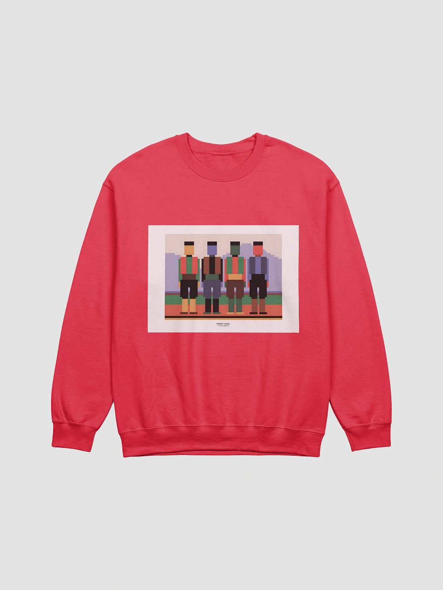AR Four Montenegrins Pixel Unisex Sweatshirt product image (1)