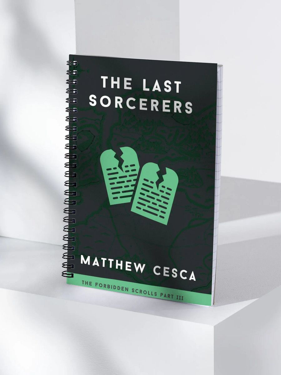 The Last Sorcerers Spiral Notebook product image (3)