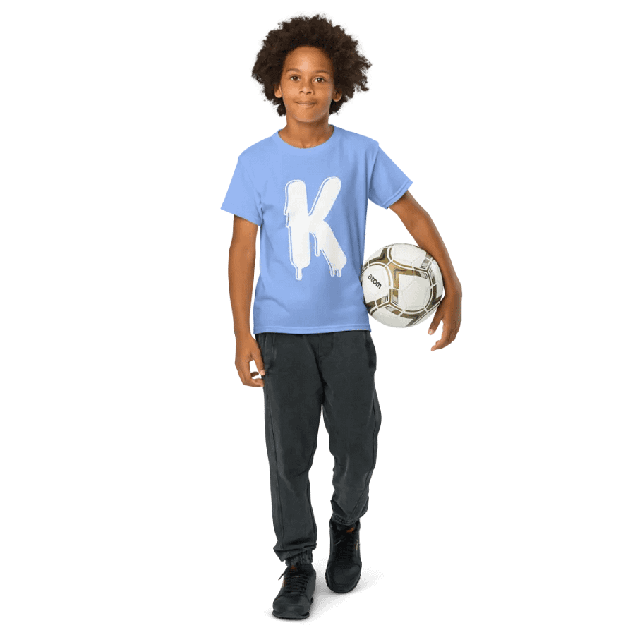 Melting Alphabet | Letter K | Youth Sports Tee product image (16)