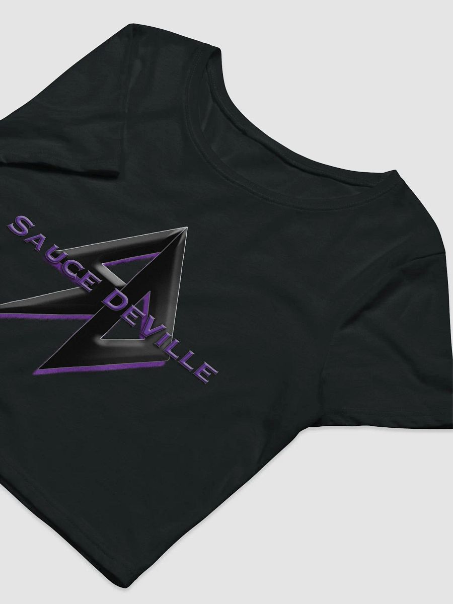 SauceDeVille Logo Women's Crop Tee product image (14)