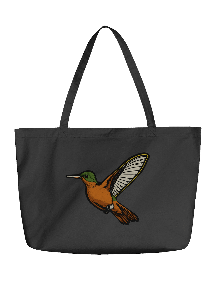 Vibrant Cinamon Hummingbird Eco Tote product image (2)