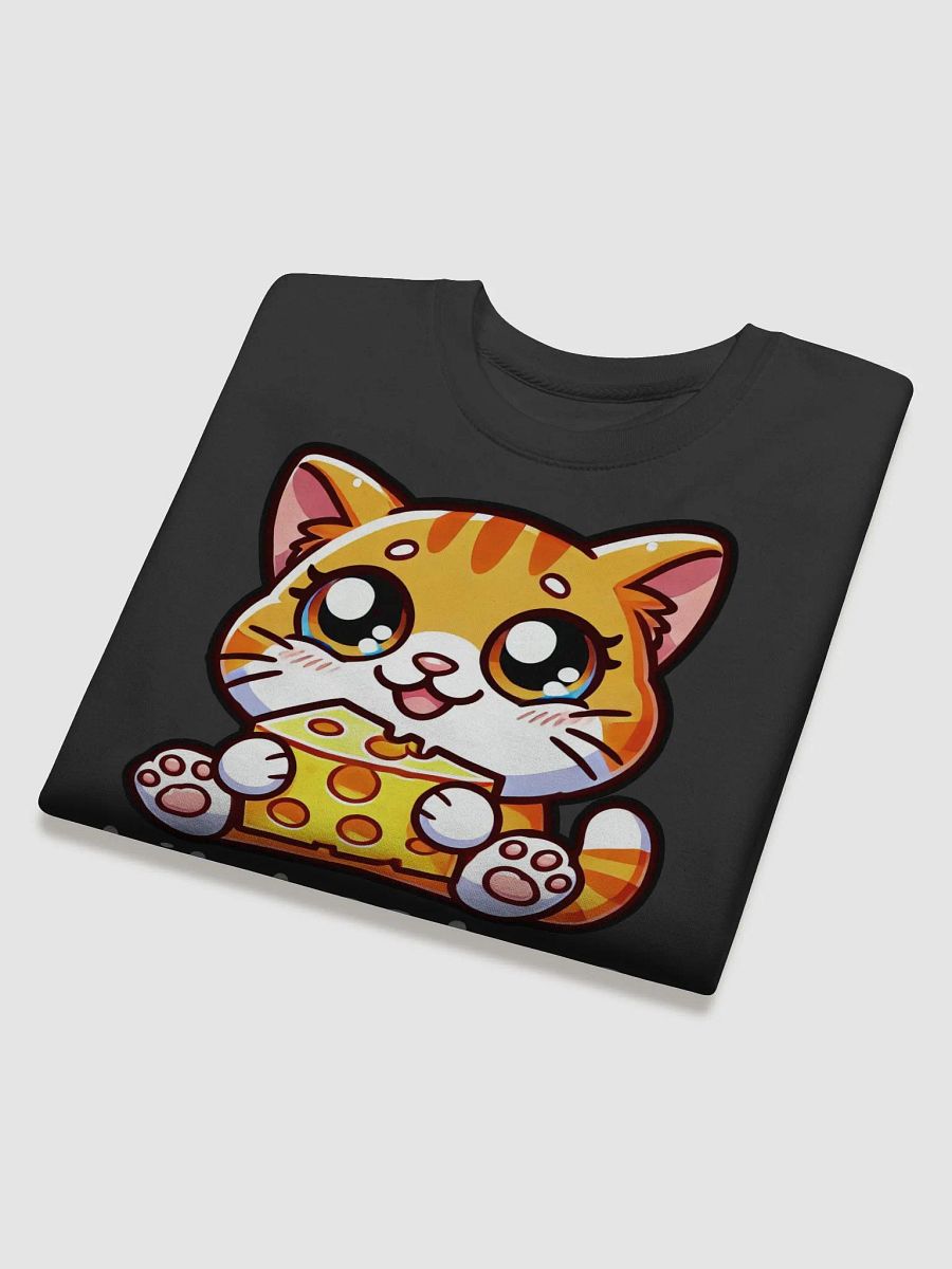 Whiskered Cheese Lover Sweatshirt product image (4)