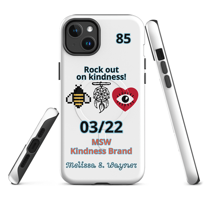 Melissa S. Wayner Kindness Brand iPhone Case product image (2)