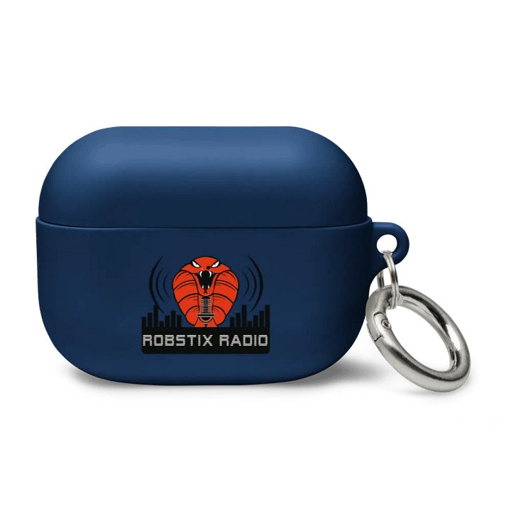 ROBSTIX RADIO AIR POD CASE BLUE product image (2)