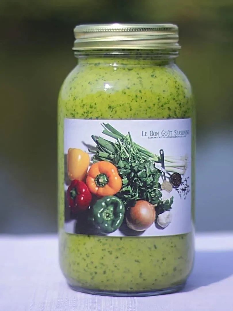 Organic Haitian Epis , All-Purpose Green Seasoning Cooking Base, Caribbean Green Seasoning product image (3)