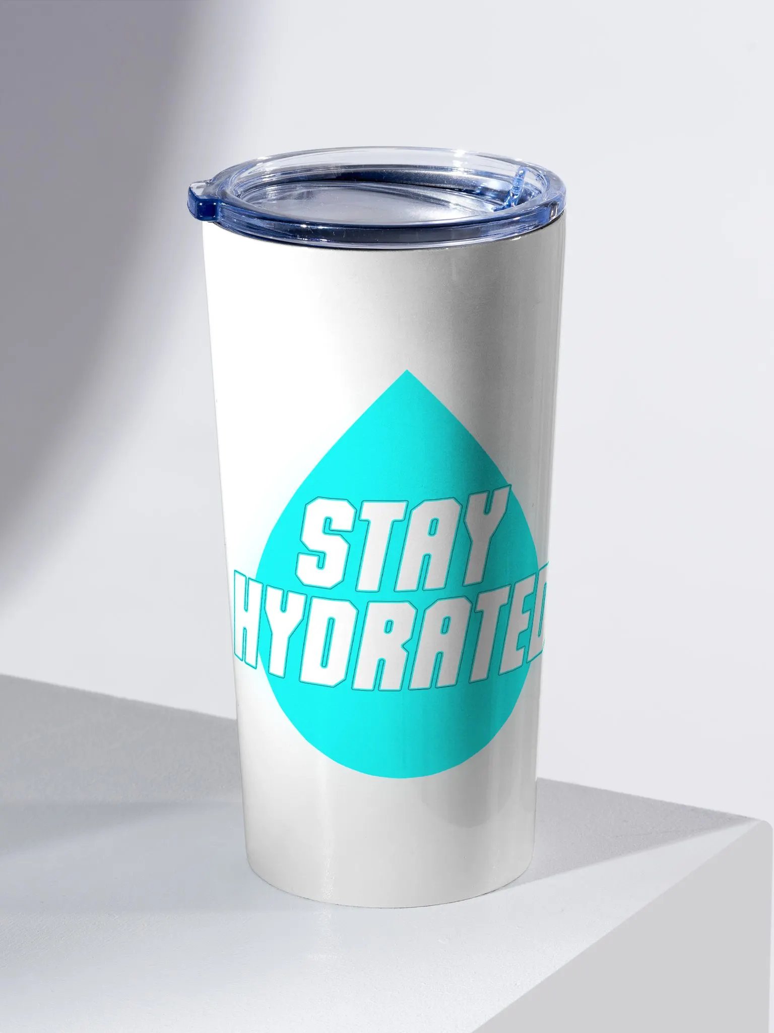 Stay Hydrated Stainless Steel Tumbler (20 oz) product image (2)