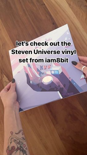 who’s your favourite Steven Universe character?? 💎
HUGE thanks to @iam8bit for sending over this gorgeous vinyl set!! 🩷🩷
#vin...