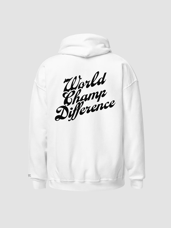 WolfeyVGC World Champ Cursive White Hoodie product image (1)