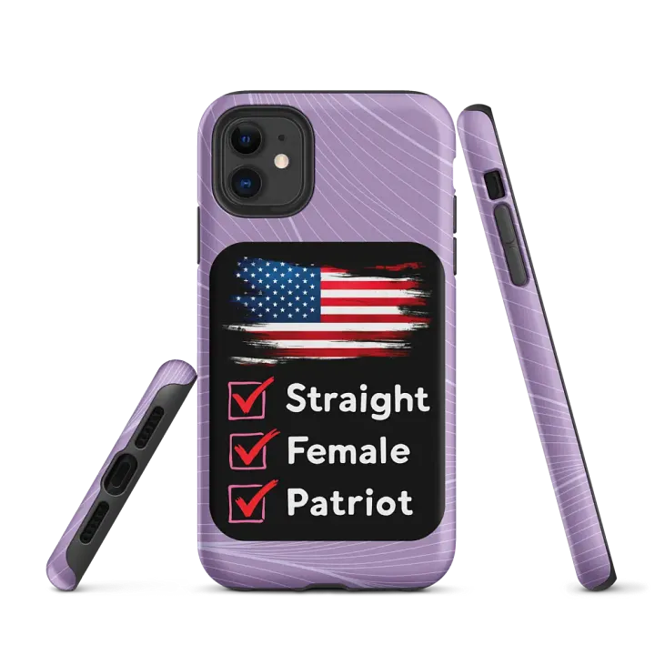 iPhone Tough Case: Female Checklist product image (1)