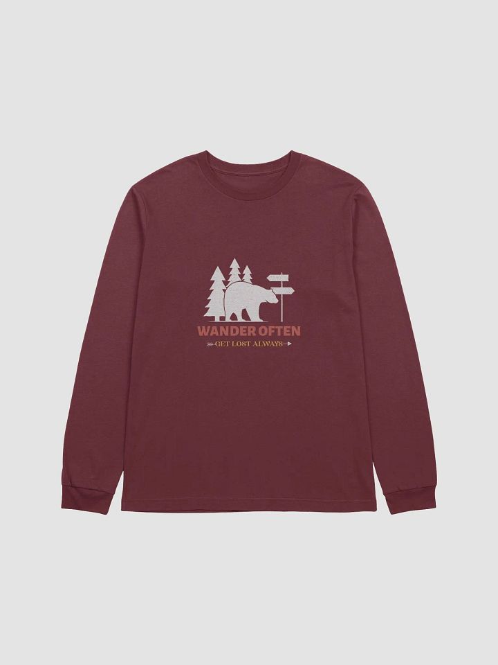 Wander Often, Get Lost Always Long Sleeve Tee product image (2)