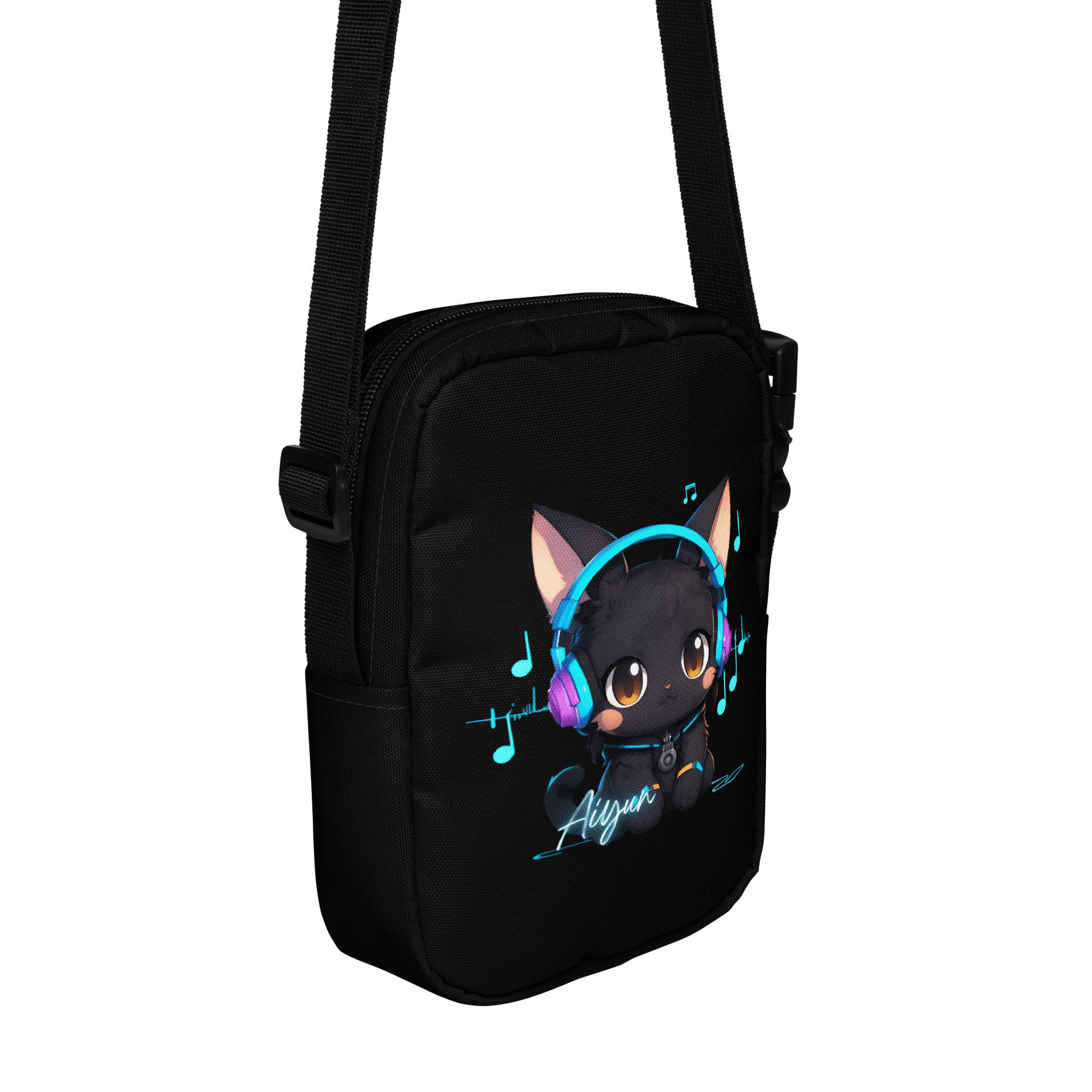Aiyun's Melody Cat Utility Crossbody Bag product image (4)