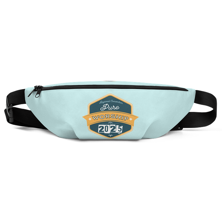 2025 "Pure Worship" Regional Convention Retro Badge Mountain Fanny Pack product image (1)