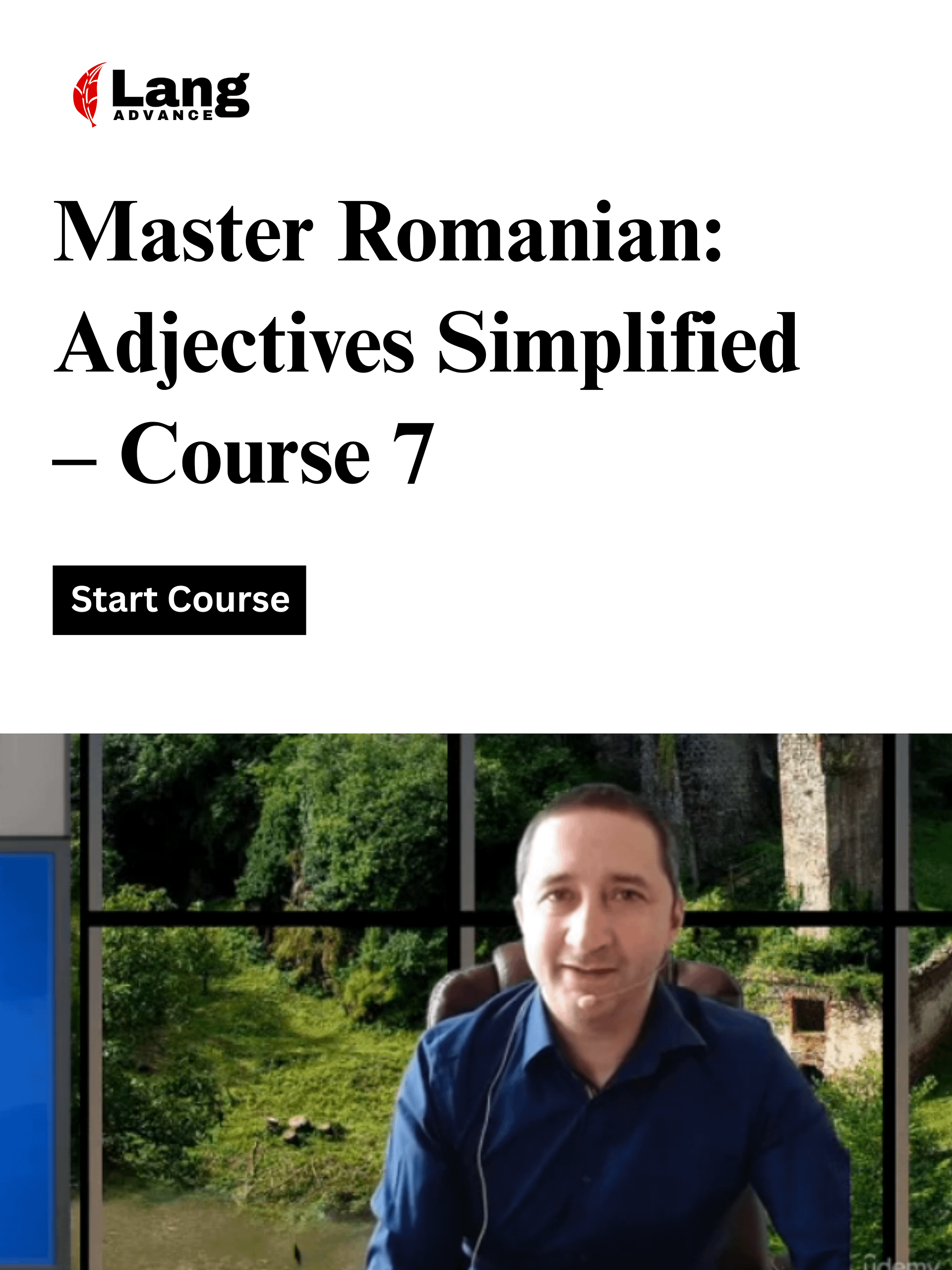 Romanian Grammar - The Adjective product image (1)