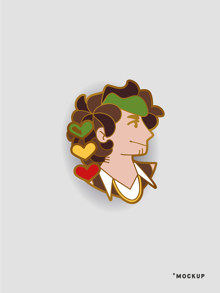 *PREORDER* SmallishBeans - Hard Enamel Pin product image (2)