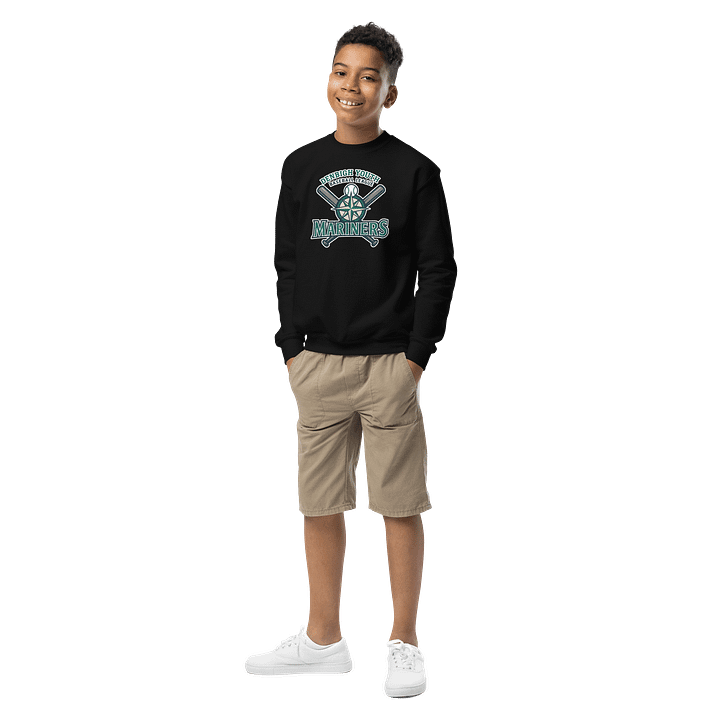 Mariners Youth Baseball League Logo Sweatshirt product image (1)
