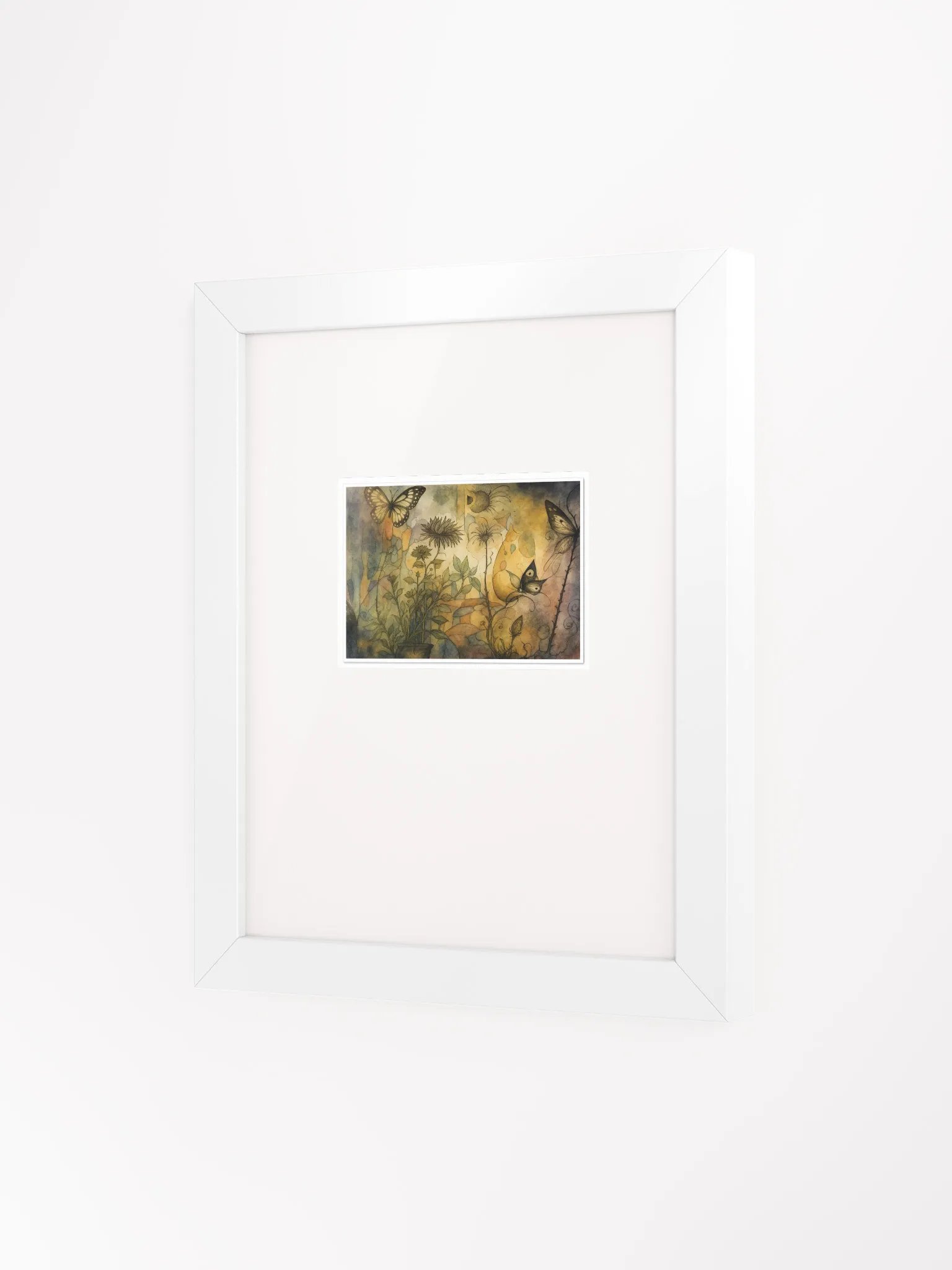 The Secret Garden Sketchbook Artprint Framed product image (3)