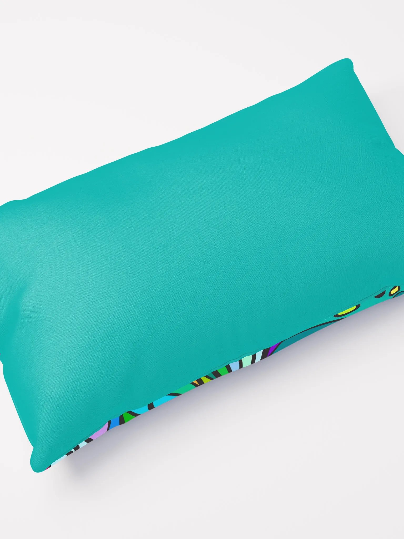 Dreamy Clouds All-Over Print Pillow – Wave at Sunset product image (4)