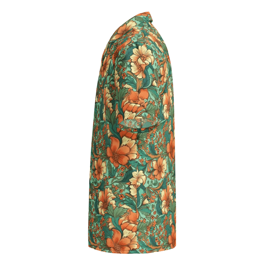 Art Nouveau Floral Pattern-Seamless Vintage Design Hawaiian Shirt product image (3)