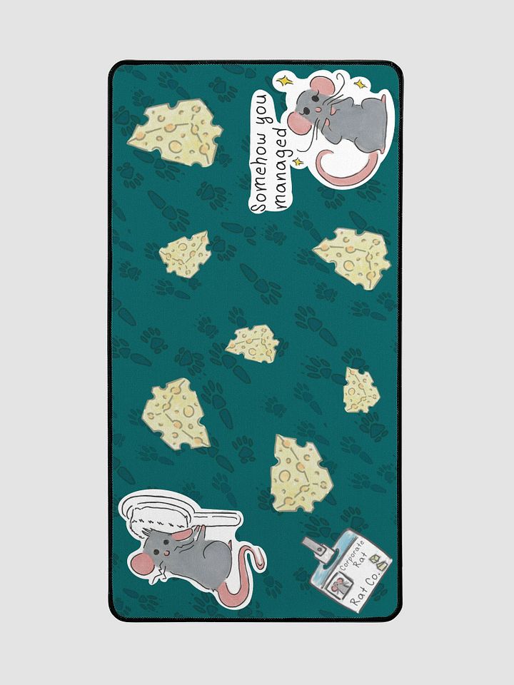 Somehow You Managed Desk Mat product image (2)