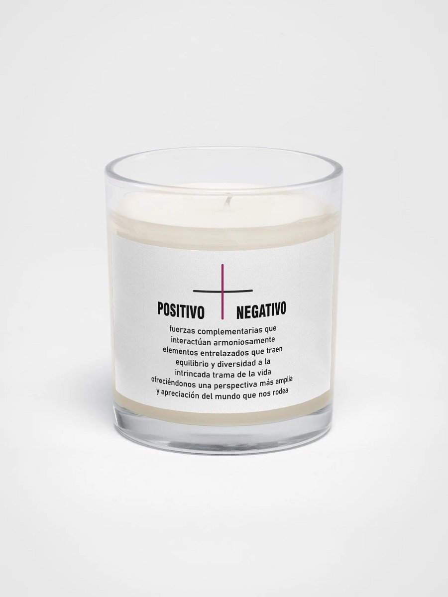 Positivo y negativo- Cera de Soya - En Español product image (1)