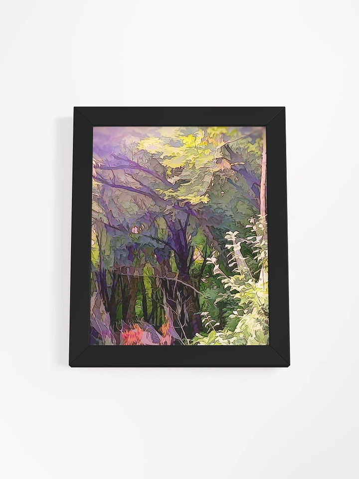 Go Deeper Into The Woods Framed Poster product image (11)