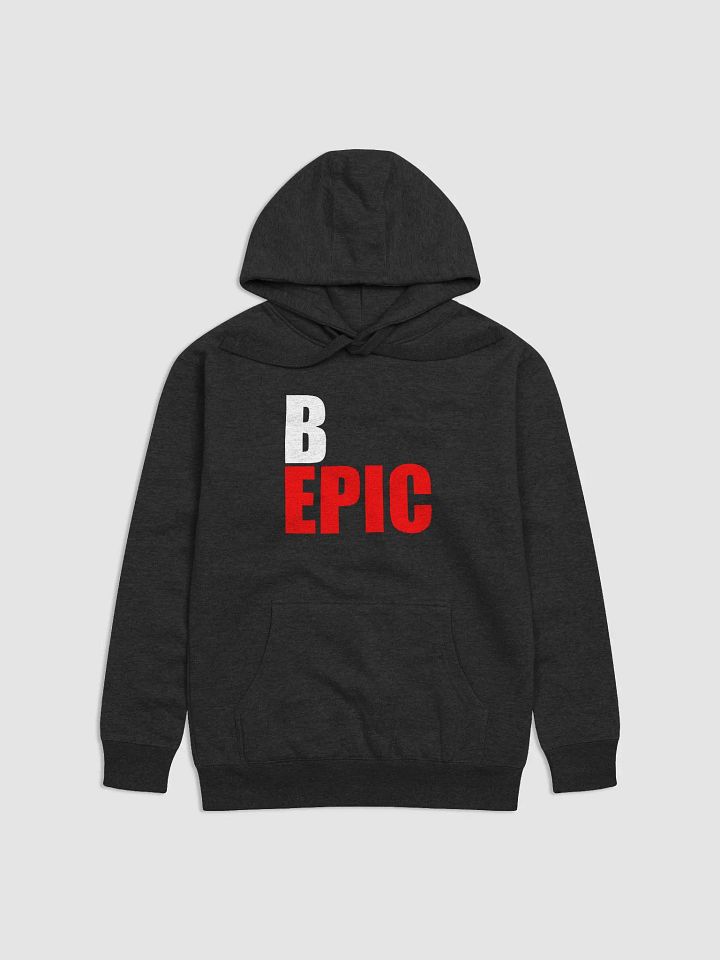 Be Epic Red And Black Hoodie product image (1)