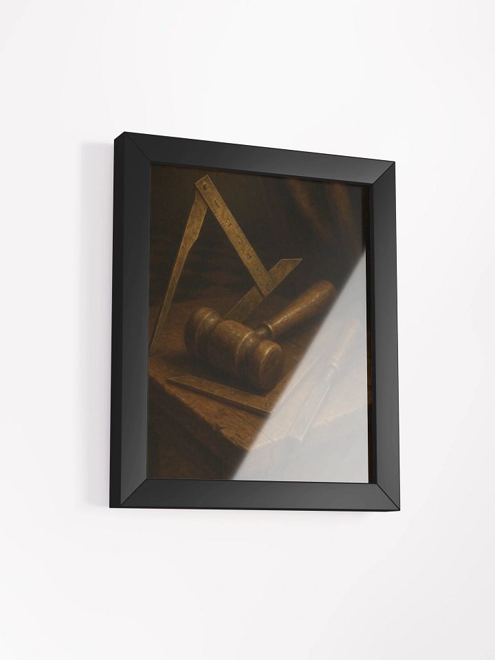 The Working Tools – Framed Matte Print product image (2)