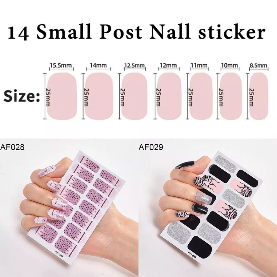 for Women Girls Nail Art Decal Nail Stickers Nail Polish Strips Full Nail Wraps product image (5)