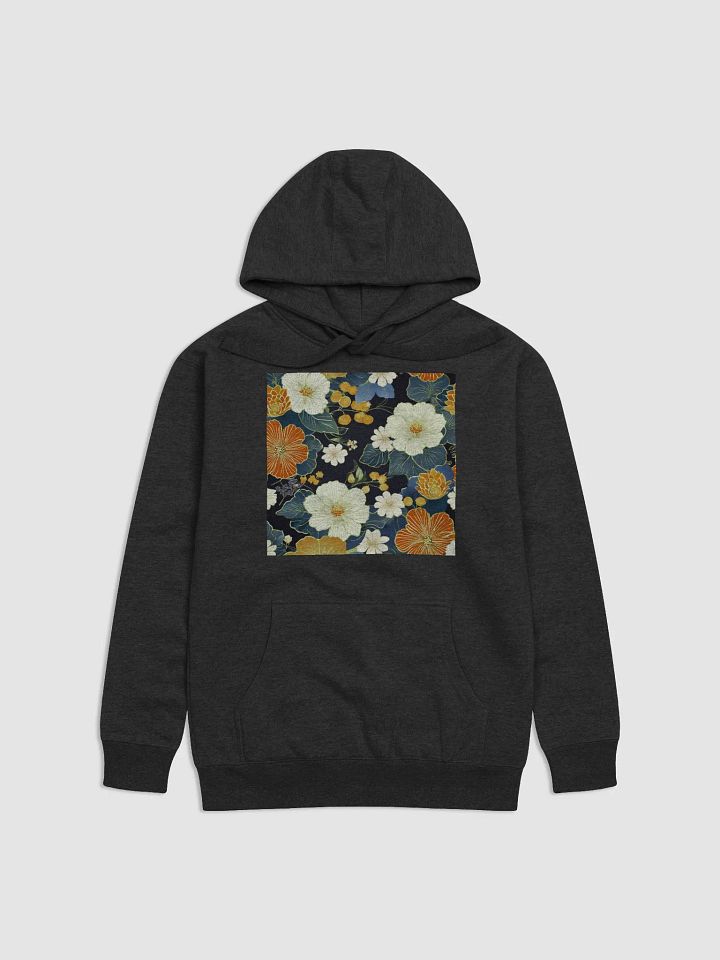 Hoodie Unisex Japanese Flowers Seven product image (1)