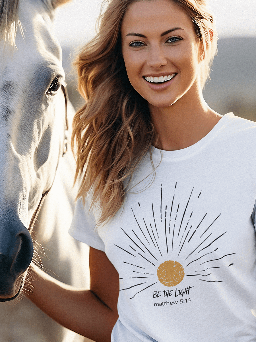 "Be The Light" Inspirational T-Shirt product image (1)