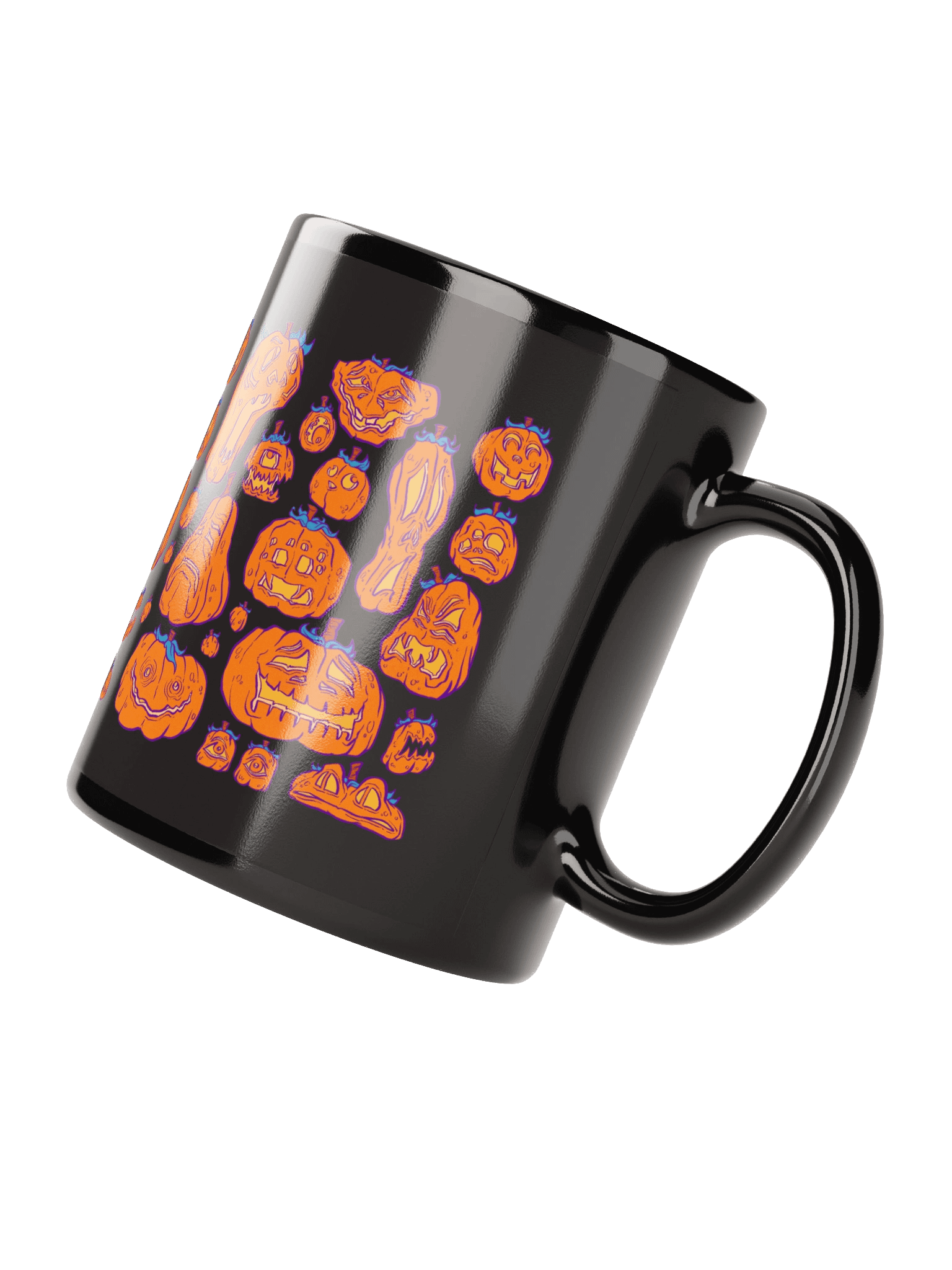 Jumble of Jack-o-Lanterns 11oz. Coffee Mug product image (2)